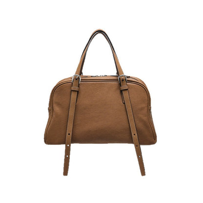 Women's Retro Casual Large Capacity Genuine Leather Portable Shoulder Bag